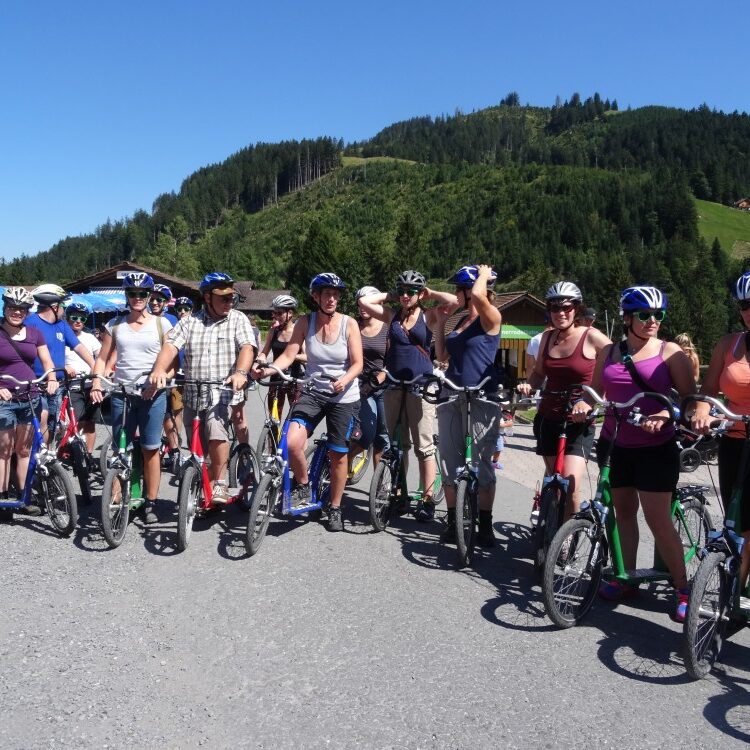 Bereit für die Trottifahrt