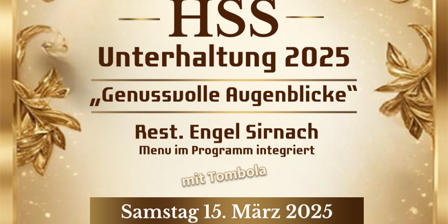 Flyer Unterhaltung 2025