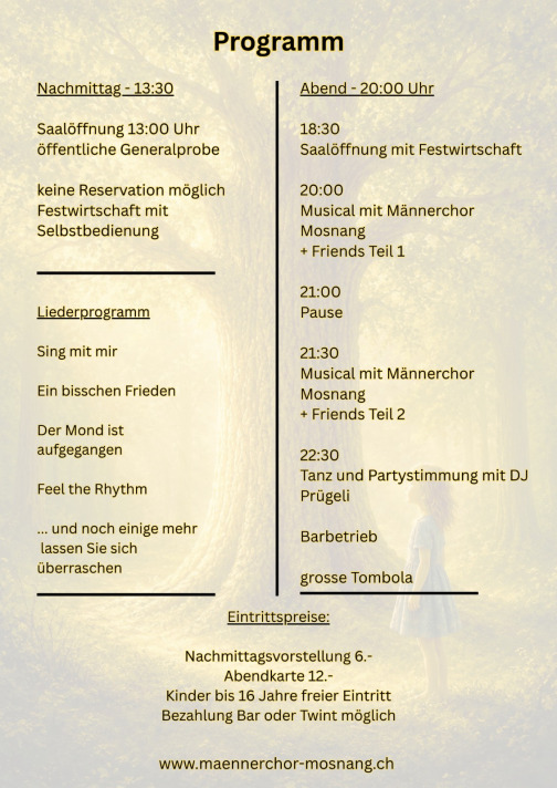 Flyer Musical 3
